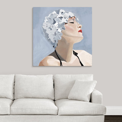 " Swim Cap II " by Calyton Rabo Painting Print
