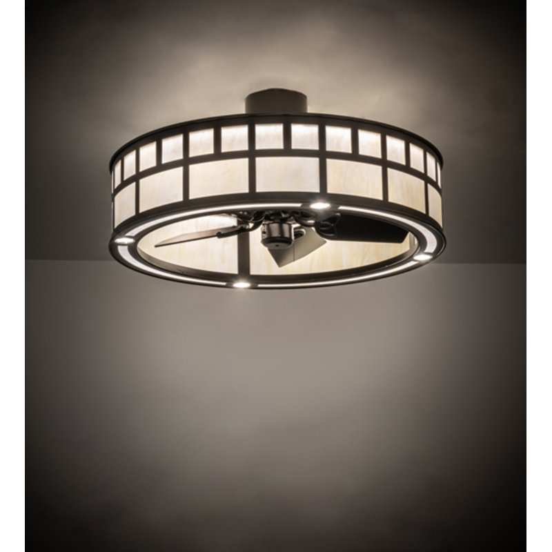 Danne LED Downrod Ceiling Fan