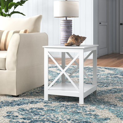 Table de bout avec rangement Temperence