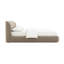Erica Dark Beige Tweed EK Bed, No Tool Required Assembly, Fully Ulpholstered, , Rounded Edges-1366123984