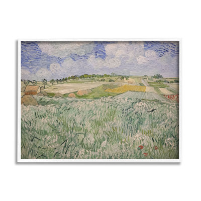 " Plain Near Auvers Van Gogh Classic " by Vincent Van Gogh