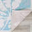 Waddington Floral Ivory Turquoise Indoor Outdoor Area Rug-52201364