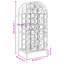 Gulfcrest Wine Rack Black Wrought Iron-101318442