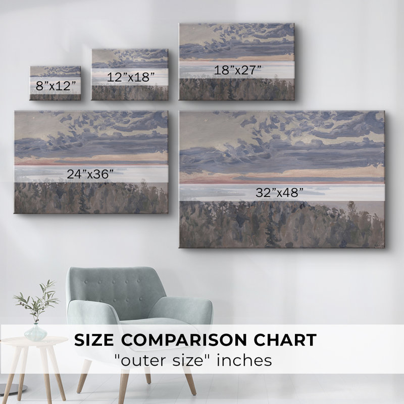 Paysages rétro-DCCL XXXII -Galerie enveloppée Cavas, 18 x 27