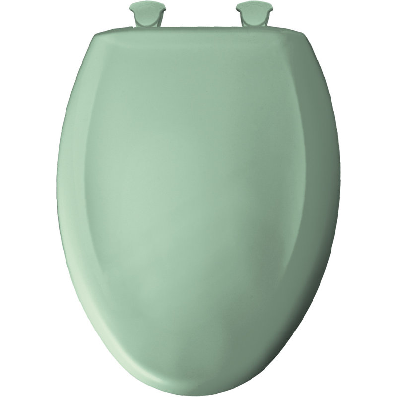 Elongated Toilet Seat and Lid, Sea Green