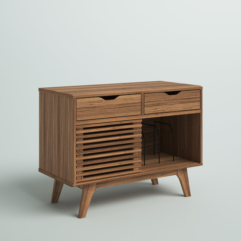 Render Vinyl Record Display Stand