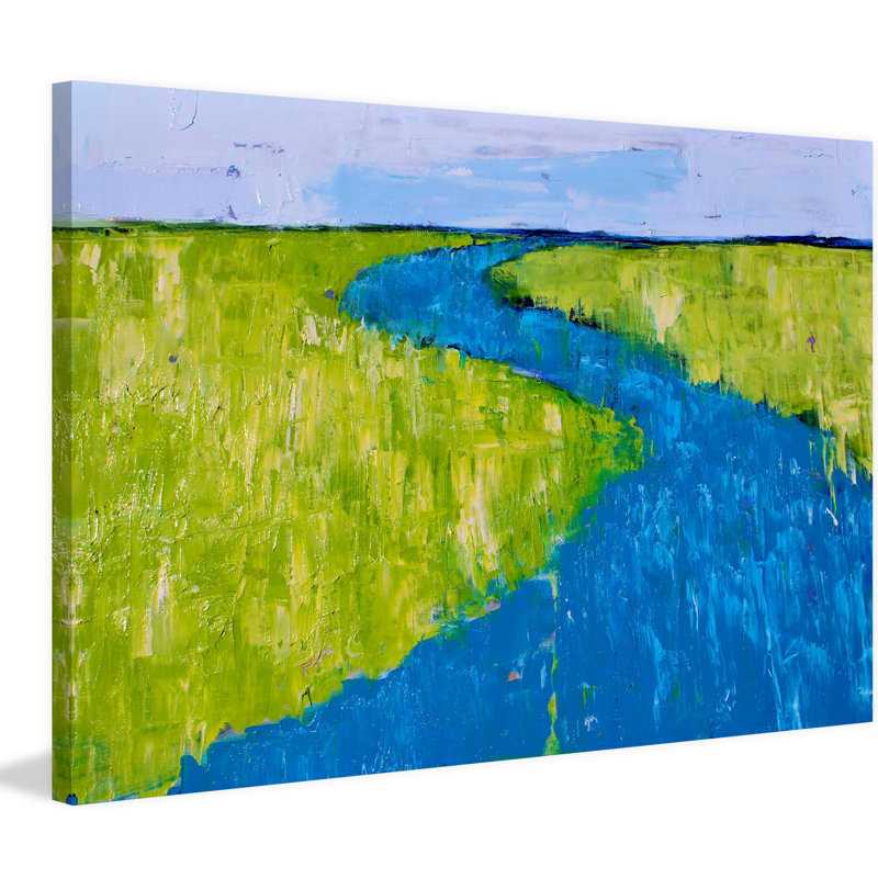 Michelle Rivera - Wrapped Canvas Painting, 30cm H x 45cm W x 3.81cm D