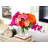 Pink Peonies, Roses, Hydrangea Arrangement