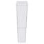 Armoire latérale de salle de bain 12 po, 2 portes à fermeture douce, conception à fixation flottante