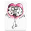 «Udderly in Love», reproduction sur toile tendue-23090409