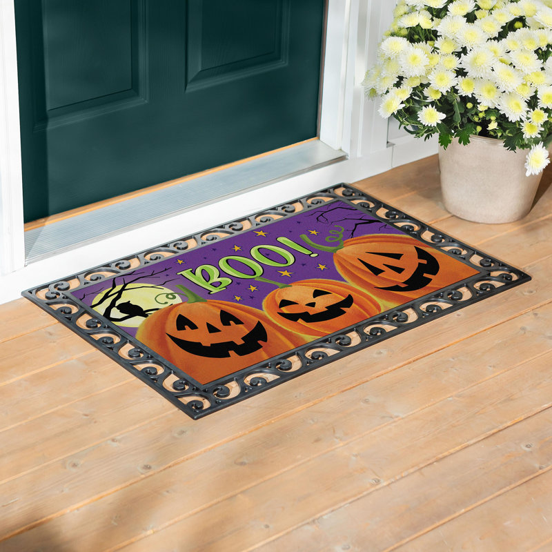 Tapis citrouille Boo Sassafras Estate