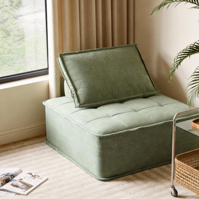 1 Seater Linen Blend Sofa