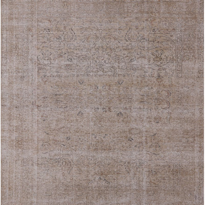 Tapis brun Quenby