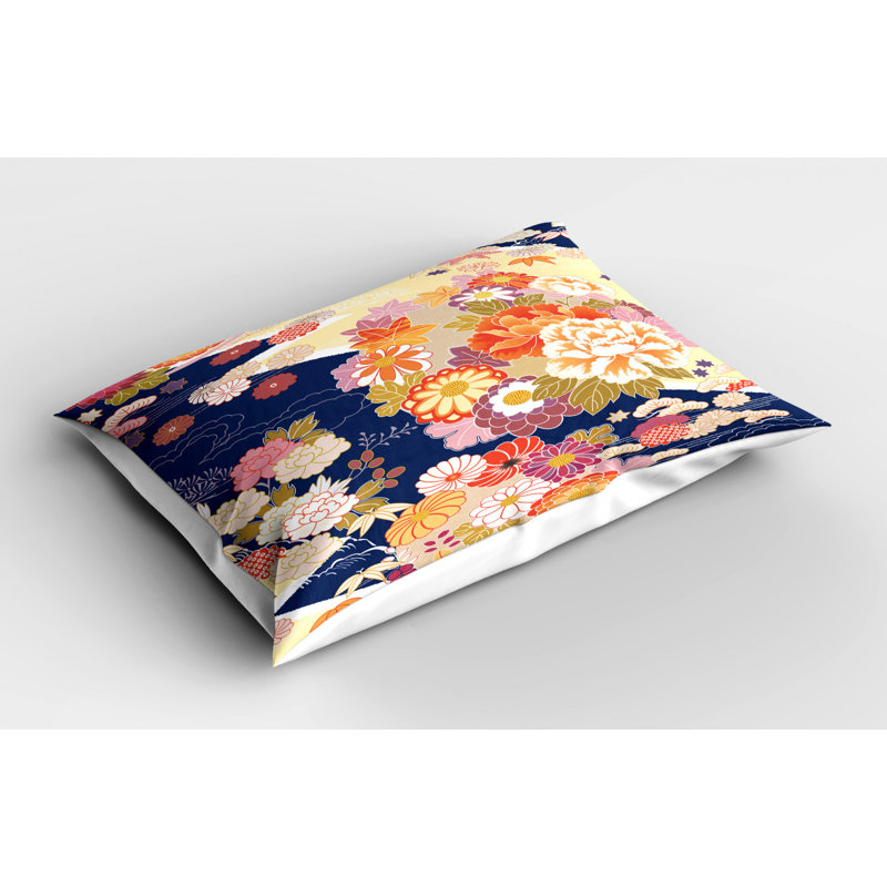 Polyester Floral Sham Set, Twin