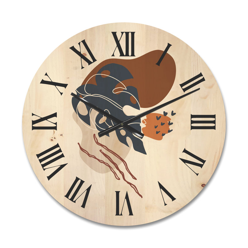 Horloge murale élémentaire, Moyen