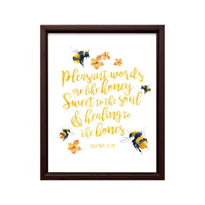 Pleasant Words Are Like Honey No2