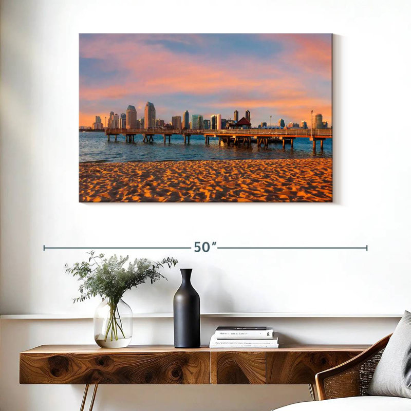 Horizon de la plage Sirci Coronado, H 26 po x l 39 po