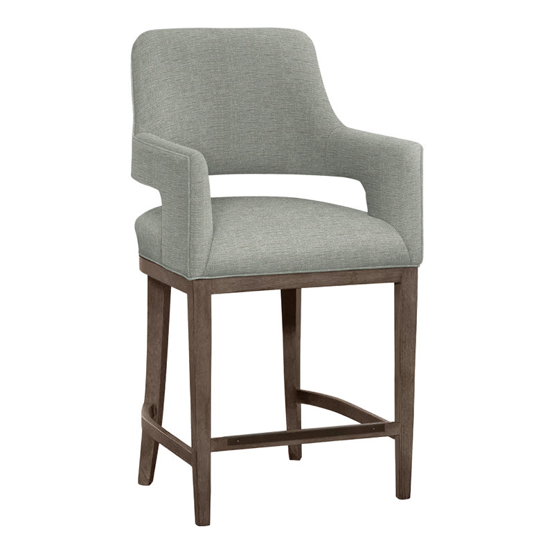 Tabouret de bar et de comptoir Josie, Mica, Mastic 3152, Bar Stool (30.5” Seat Height)