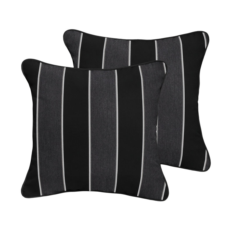 Coussin extérieur Greyson Sunbrella Peyton, 18 po x 18 po