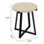 Table de bout à plateau supérieur