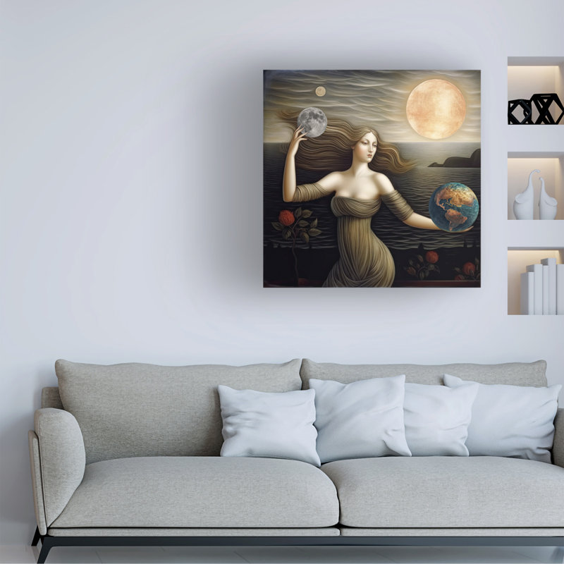 Art sur toile «Bachelor Sasha Ruler Of Worlds», H 14 po x l 14 po