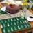 Scandinavian Holiday Trees Reversible Rectangular Placemats