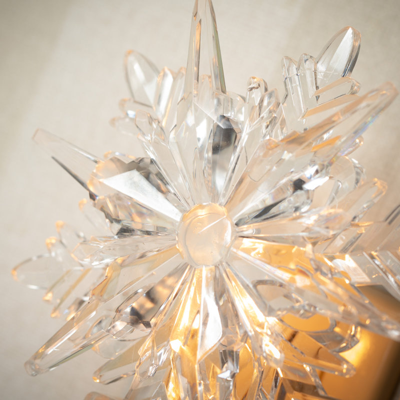 Veilleuse flocon de neige complexe