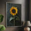 Impression encadrée FLORAL Series - bois massif-1535715654