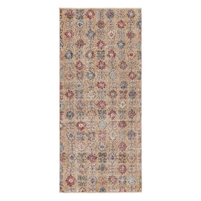 One-of-a-Kind 2'6 X6' Hand Knotted Area Rug