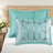 Contemporary Aqua Bedding Sets, Metallic Polyester, Stylish Comfort