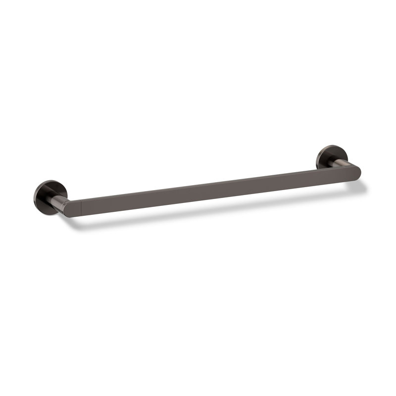 18" Wall Mounted Towel Bar, Vibrant Titanium, 18"W