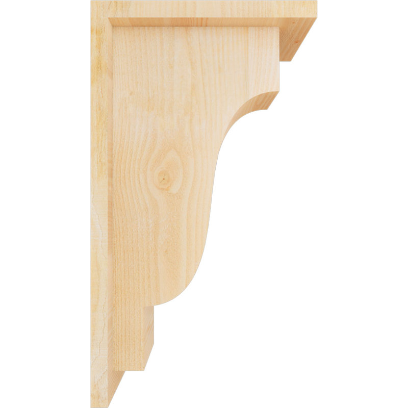 Corbeille Newport avec contre-plaque, H 18 po x l 6 po x P 10 po, Sapin de Douglas, Sciage brut