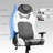 Inbox Zero Adjustable Ergonomic Swiveling PC & Racing Game Chair-659551747