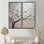 Cornouiller Serenity Magical Tree IV - Floral Flower Field, art mural