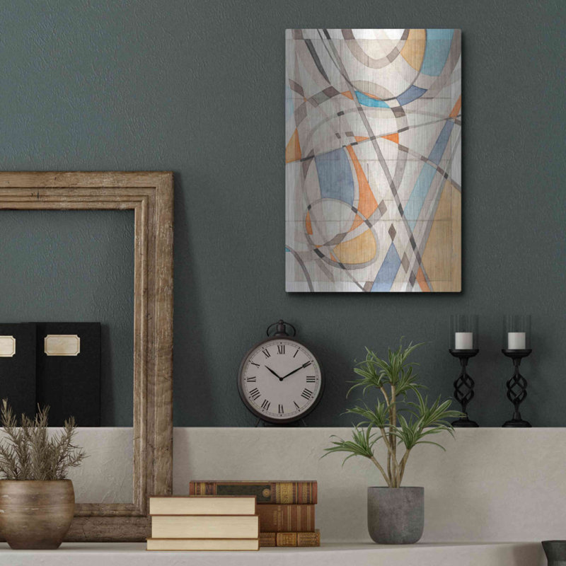 «Ovals & Lines II» par Nikki Galapon, H 16 po x l 12 po