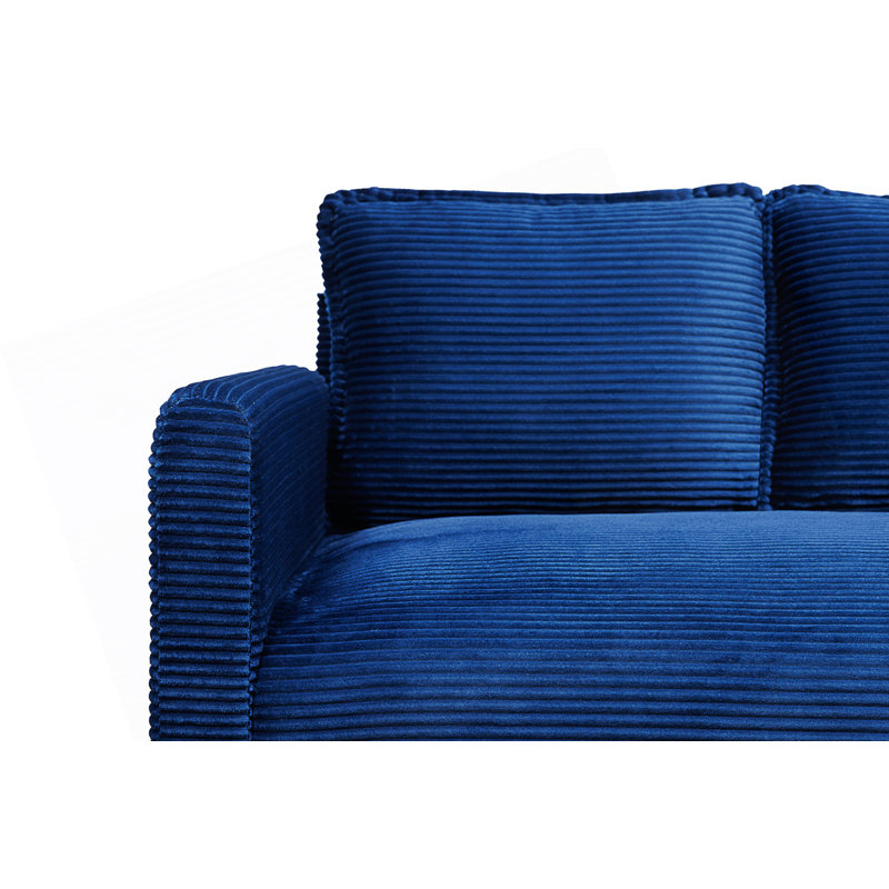 Loveseat Couch With Side Storage Pocket