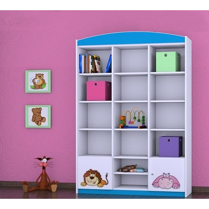 Danielle 183cm H X 132cm W Kids Cube, Blue