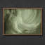 «Green Abstract Modern Minimal Art», reproduction d'art encadrée-771169689-771169690