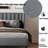 Hudayfi Upholstered Platform Bed-213638896-213638894