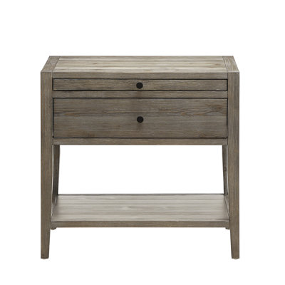 Sunveil 1-Drawer Nightstand - Weathered Gray