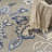 Amond Floral Blue/Grey Indoor/Outdoor Area Rug-1568163581