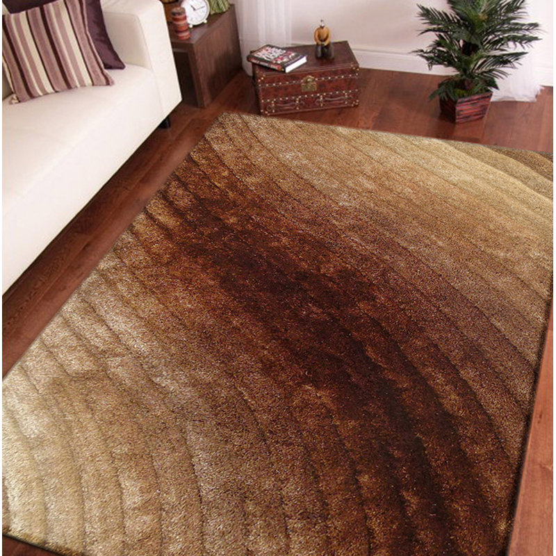 3D Shaggy Hand Tufted Area Rug