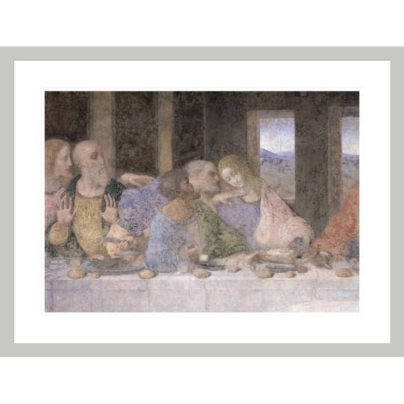 La Cène par Leonardo Da Vinci, 22.66" H x 29.5" W