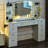 55“ Makeup Vanity With Led Mirror And Drawers-471984033