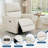 Power Recliner Chair, Swivel Nursery Rocker Reclining, Faux Leather Upholstered Sofa Chair with Charging Port-1018437245