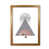Honey Oak Frame
