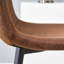 Ensemble de chaises de bar Techno-Fabric - deux pièces, confort stable. Conception réfléchie du dossier arrondi, convenant à une utilisation dans les bars, les salons, les bars et autres espaces. Plusieurs couleurs disponibles.