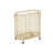 Metal Oval Mesh Wire Rolling Laundry Storage Basket With Ring Handles-457290137