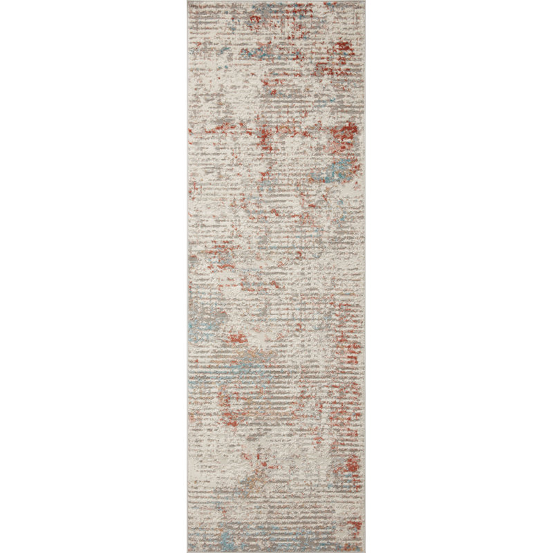 Estelle Abstract Indoor Rug, Runner 2'7" x 8'