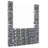 Silver Metal Fence Panel-87681944